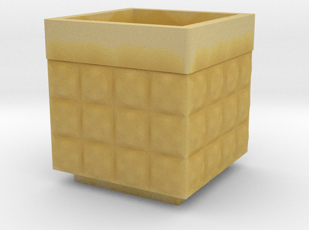 Hesco 2x2x2 -15mm in Tan Fine Detail Plastic