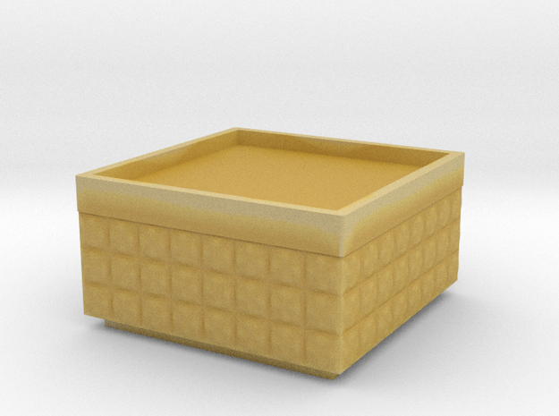 Hesco 4x4x2 -15mm in Tan Fine Detail Plastic