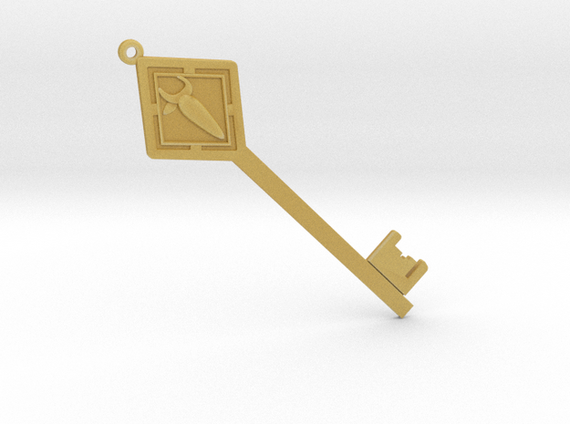 Sword Key in Tan Fine Detail Plastic