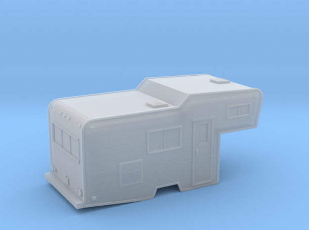 N-Scale Camper Conversion 1 in Clear Ultra Fine Detail Plastic