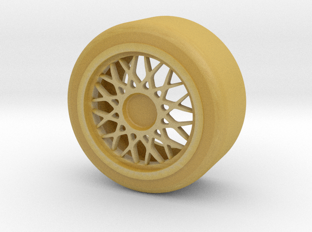 M3 Wheel #1 in Tan Fine Detail Plastic