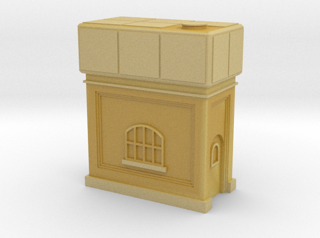 (1:450) GWR Water Tower #3 in Tan Fine Detail Plastic