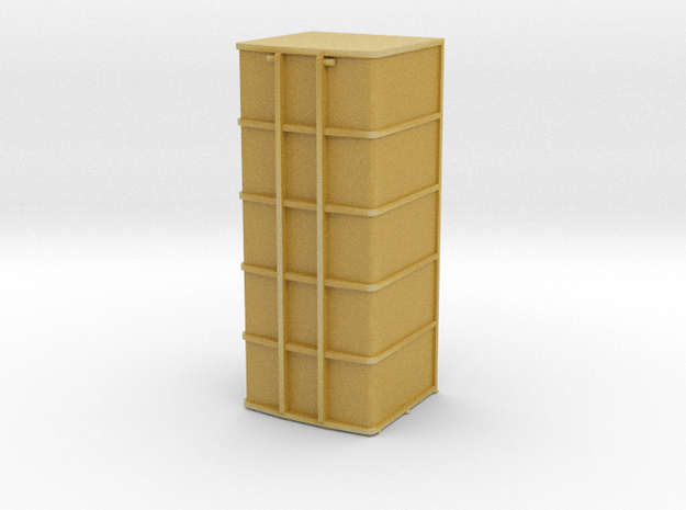 30 cubic meter waste container in Tan Fine Detail Plastic
