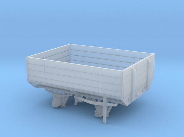 GWR W&L Timber Bolster Open Wagon in Clear Ultra Fine Detail Plastic