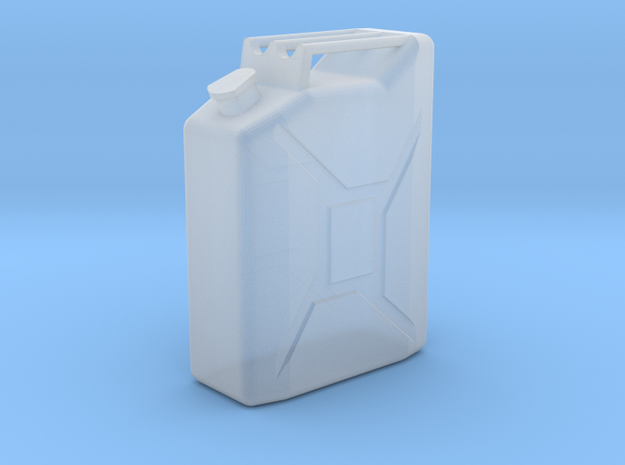 1/35 MILITARY NATO 20lt FUEL JERRY CAN in Clear Ultra Fine Detail Plastic