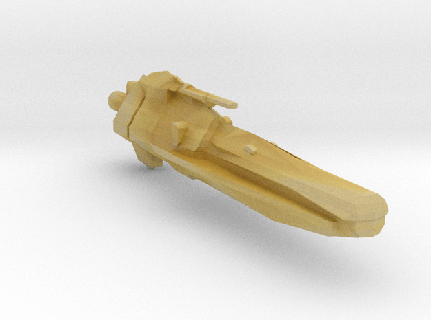 UNSC Anlace Frigate in Tan Fine Detail Plastic