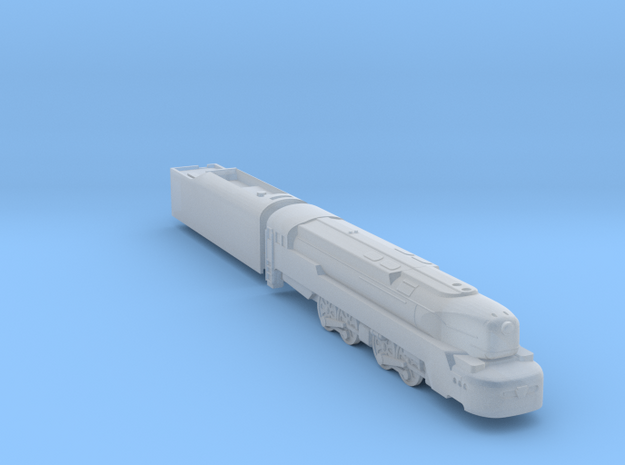 T1 Locomotive in Clear Ultra Fine Detail Plastic