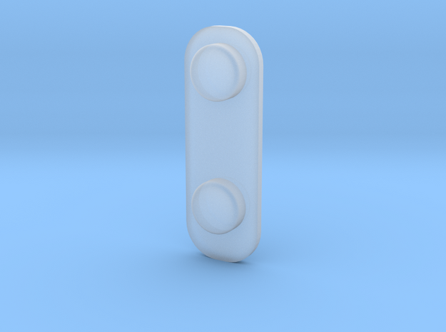 Sportello Billet Box Rev4 Button v3.0 in Clear Ultra Fine Detail Plastic