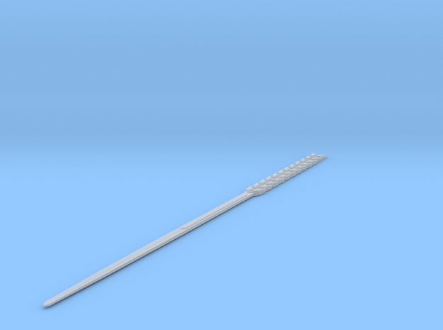 Straw Toothpick in Clear Ultra Fine Detail Plastic