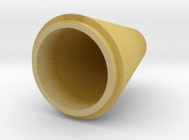 conical spinner for 65mm rotor in Tan Fine Detail Plastic