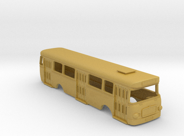 Roman 112 U Bus Body Scale 1:87 in Tan Fine Detail Plastic