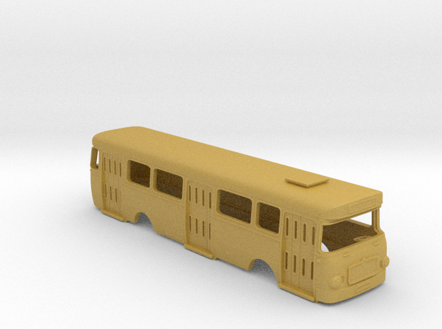 Roman 112 U Bus Body Scale 1:160 in Tan Fine Detail Plastic