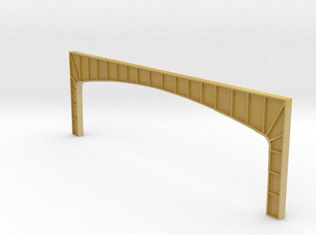 Arched Main Girder - 72' long, level (N-scale) in Tan Fine Detail Plastic