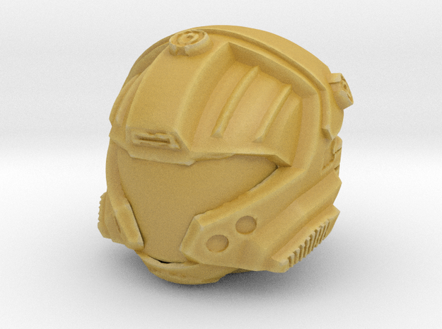 CQB Helmet in Tan Fine Detail Plastic