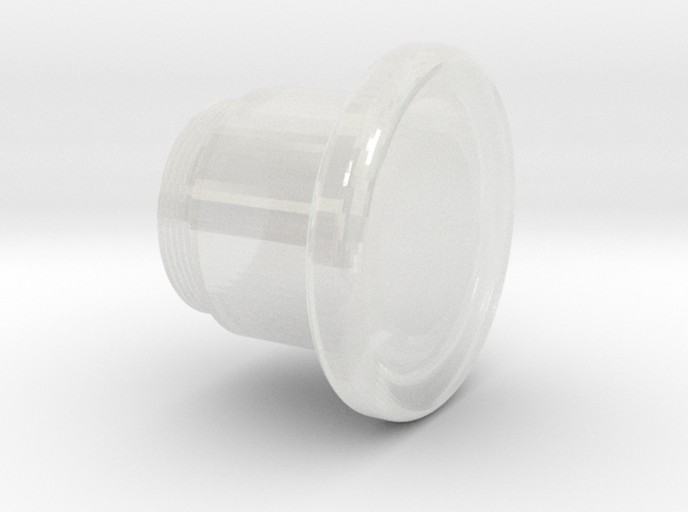 Westinghouse Mushroom Button v2 in Clear Ultra Fine Detail Plastic
