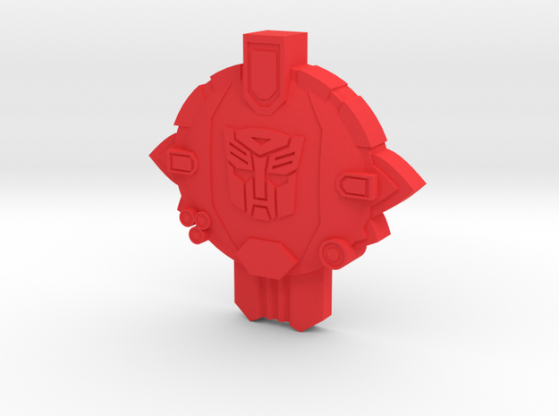 Cybertron Autobot Cyber Planet Key in Red Processed Versatile Plastic: Medium