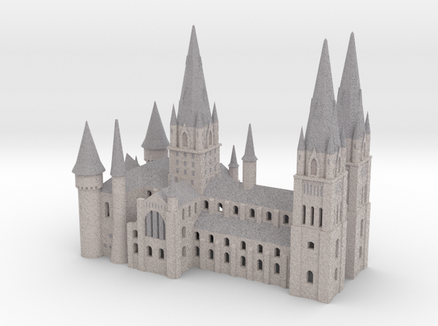 1/720 Hogwarts - Cathedral in Full Color Sandstone