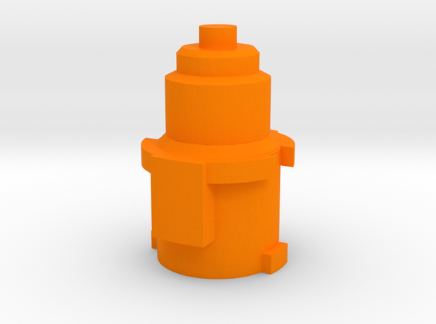 Beyblade Apollon MS | HMS | FLAT Running Core in Orange Processed Versatile Plastic