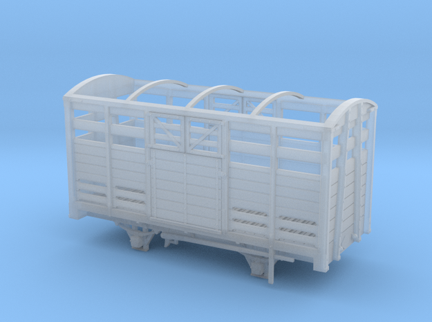 W&L Cattle Van Body - GWR Rebuilt in Smooth Fine Detail Plastic