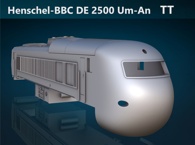 Henschel-BBC DE 2500 Um-An TT [body] in Tan Fine Detail Plastic