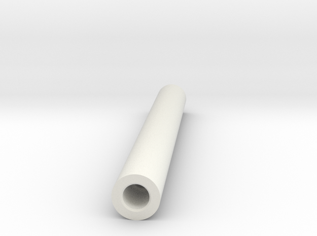 35mm Chassis Brace in White Natural Versatile Plastic