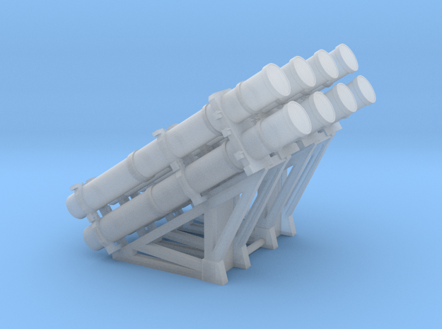 Harpoon missile launcher 4 pods x 2 1/200