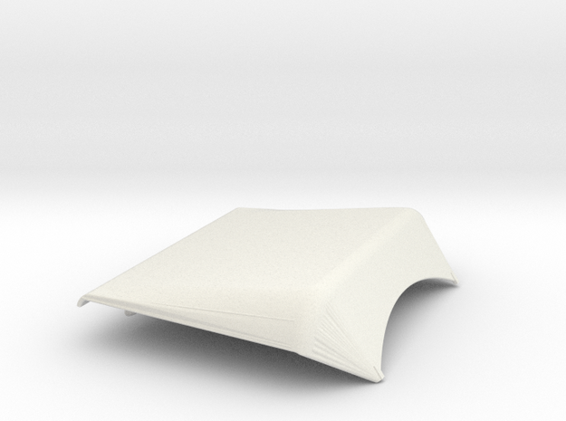 M38 - bikini roof in White Natural Versatile Plastic