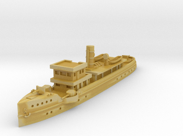 1/1250 Isa Reis Class Gunboat (1911) in Tan Fine Detail Plastic