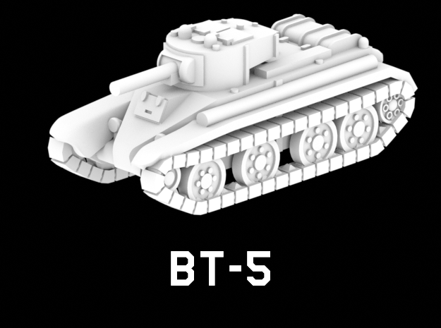 BT-5 in White Natural Versatile Plastic: 1:220 - Z