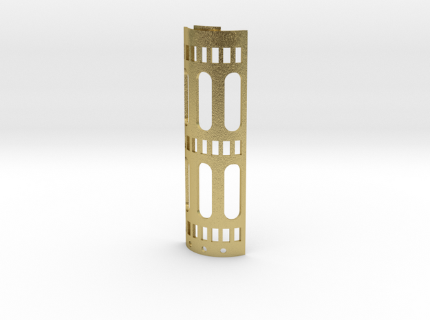 Spare Parts - Battery Cover in Natural Brass