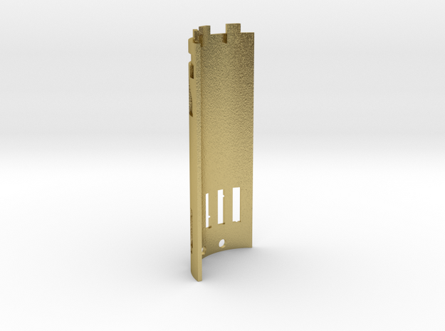 Spare Parts - Board Cover in Natural Brass