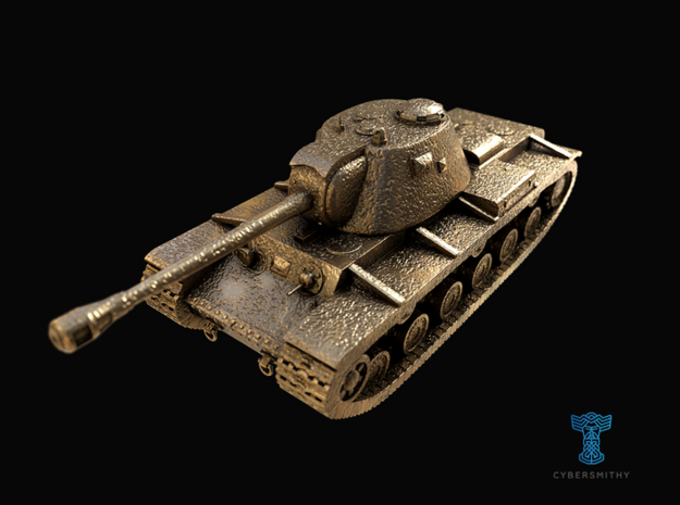 Tank - KV-3 - size Large in Polished Brass