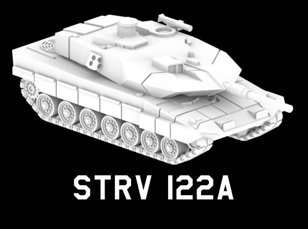 Strv 122A in White Natural Versatile Plastic: 1:220 - Z