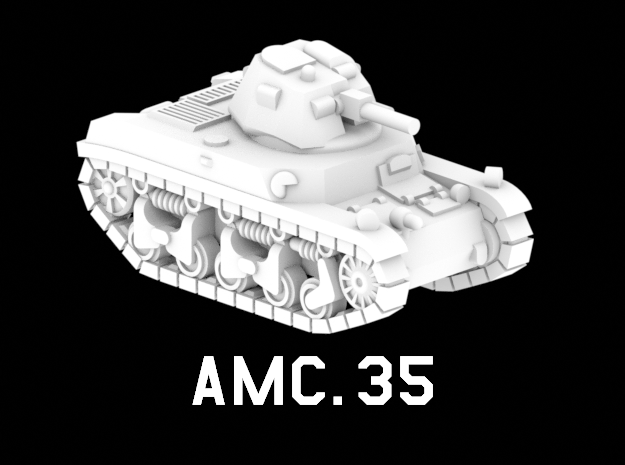 AMC.35 in White Natural Versatile Plastic: 1:220 - Z