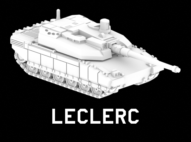 Leclerc in White Natural Versatile Plastic: 1:220 - Z