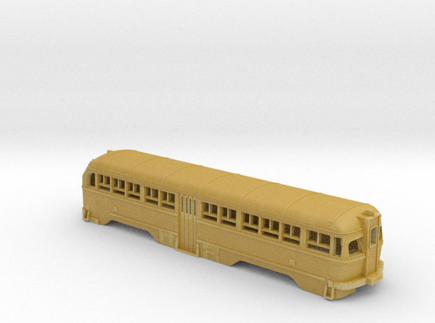 HO New Haven Mack Railbus Body Shell in Tan Fine Detail Plastic