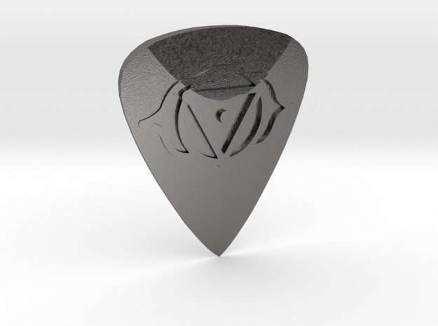 Ajna Guitar Pick (Metal) in Processed Stainless Steel 316L (BJT)