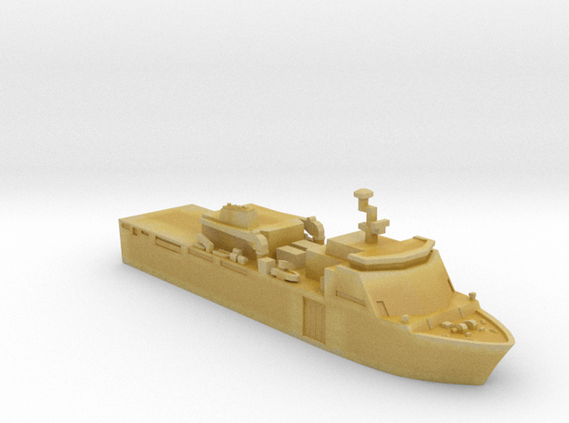 Chilean Amphibious and Military Transport A 1:1250 in Tan Fine Detail Plastic