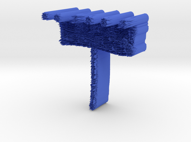 cement rake in Blue Processed Versatile Plastic