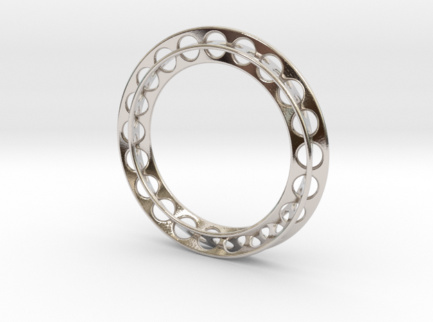 Self-Perforation in Rhodium Plated Brass