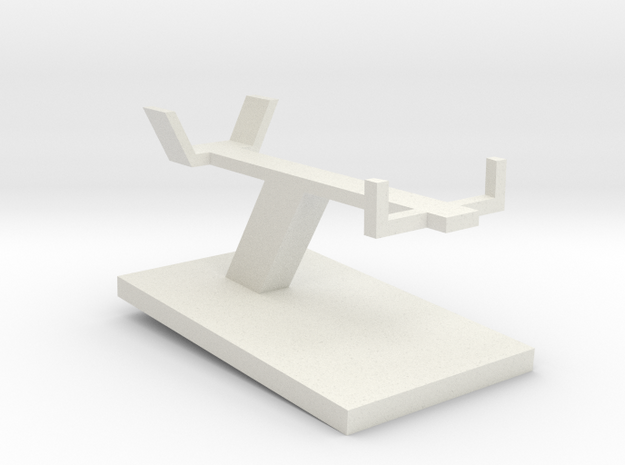Tactical Boarding Craft stand in White Natural Versatile Plastic