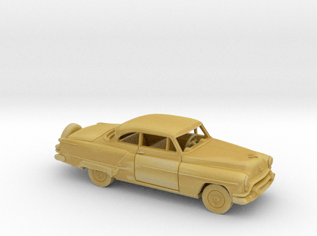 1/87 1953 Oldsmobile 88 Coupe w. Cont. Kit in Tan Fine Detail Plastic