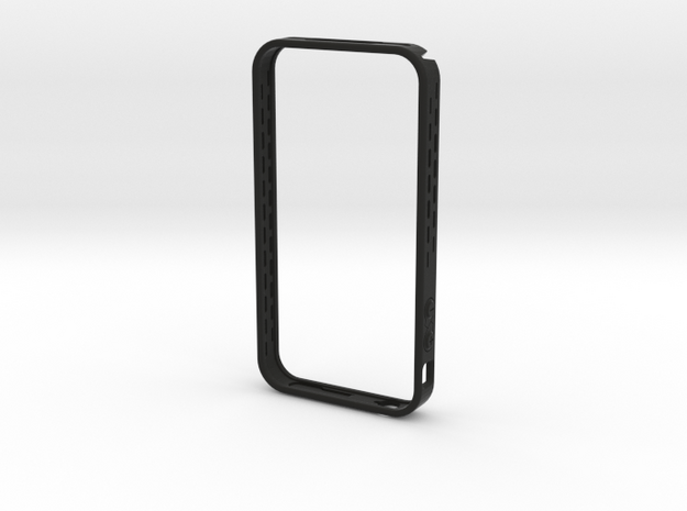 iphone4 bumper MG01 in Black Natural Versatile Plastic
