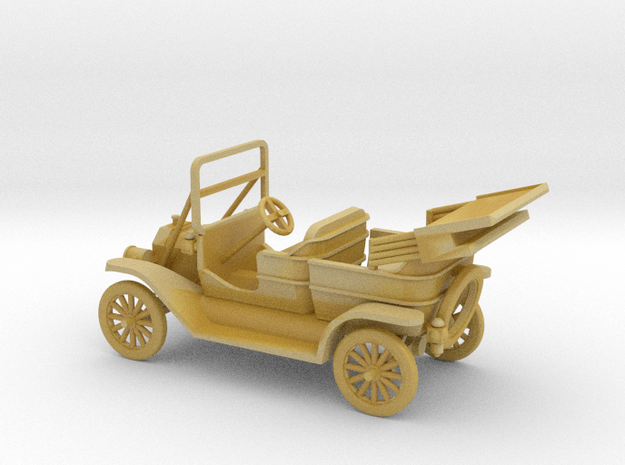 Model T Ford in Tan Fine Detail Plastic: 1:72