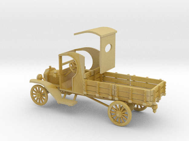 Model T Stakebed Truck in Tan Fine Detail Plastic: 1:72