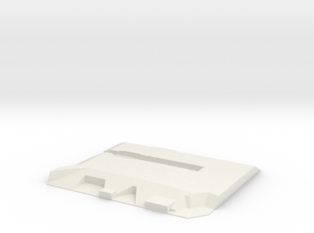 1/700 Scale Launch Pad 39b Base in White Natural Versatile Plastic