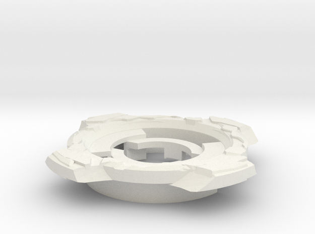 Azathoth Clear Wheel in White Natural Versatile Plastic