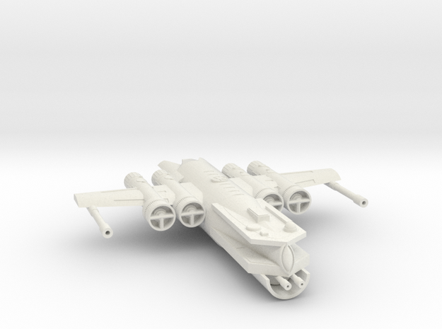 Dragon Heavy Gunship Variant 2  in White Natural Versatile Plastic