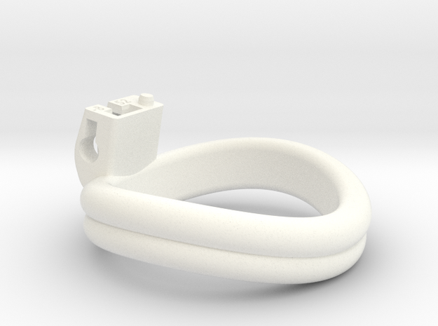 Cherry Keeper Ring G2 - 52mm Double -8° in White Processed Versatile Plastic