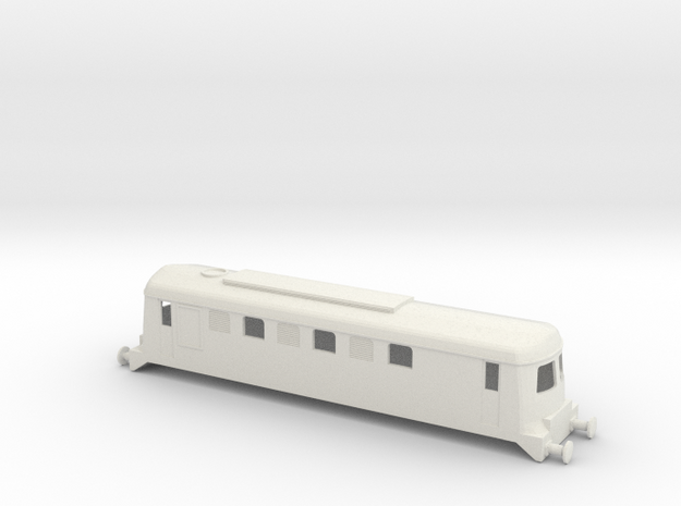 CIE B Class Sulzer Locomotive OO Scale in White Natural Versatile Plastic